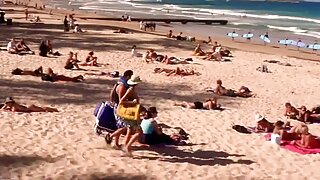 Amater s čopom uživa v spontanem seksu na prostem